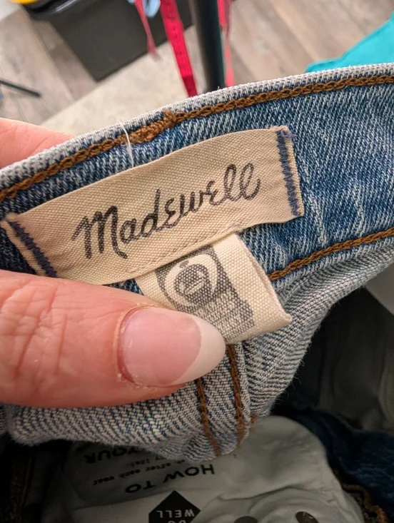 Madewell The Perfect Vintage Wide-Leg Jeans Size 25 High Rise Light Wash - Picture 7 of 11